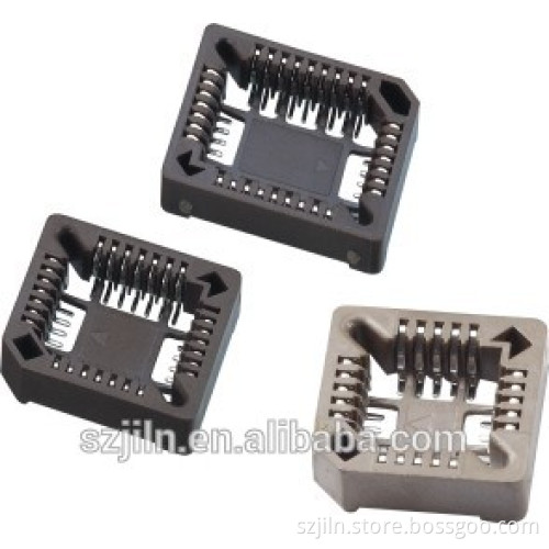 plcc socket connectors smt type 20 28 32 44 52 68 84 pin wholesale